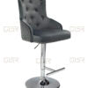 Majestic Grey Fabric Bar Stool - ASR Interiors