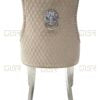Majestic Mink Velvet Dining Chair - ASR Interiors