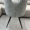 Monza Grey Fabric Dining Chair - ASR Interiors