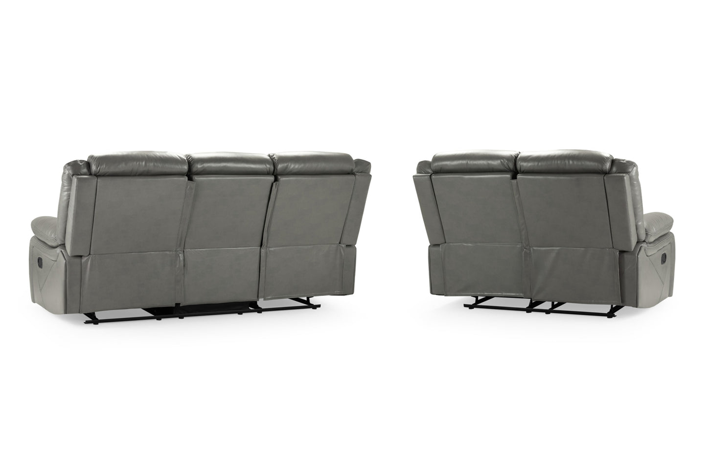 Novie Recliner Sofa Grey 3+2 Set