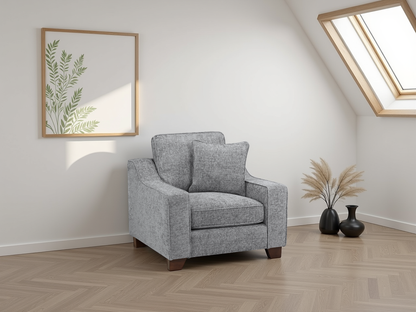 Nebraska Sofa Slate Armchair