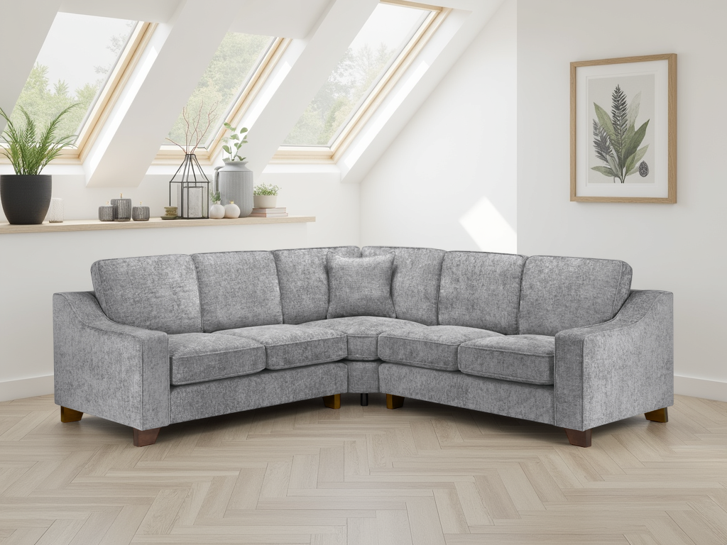 Nebraska Sofa Slate Large Corner