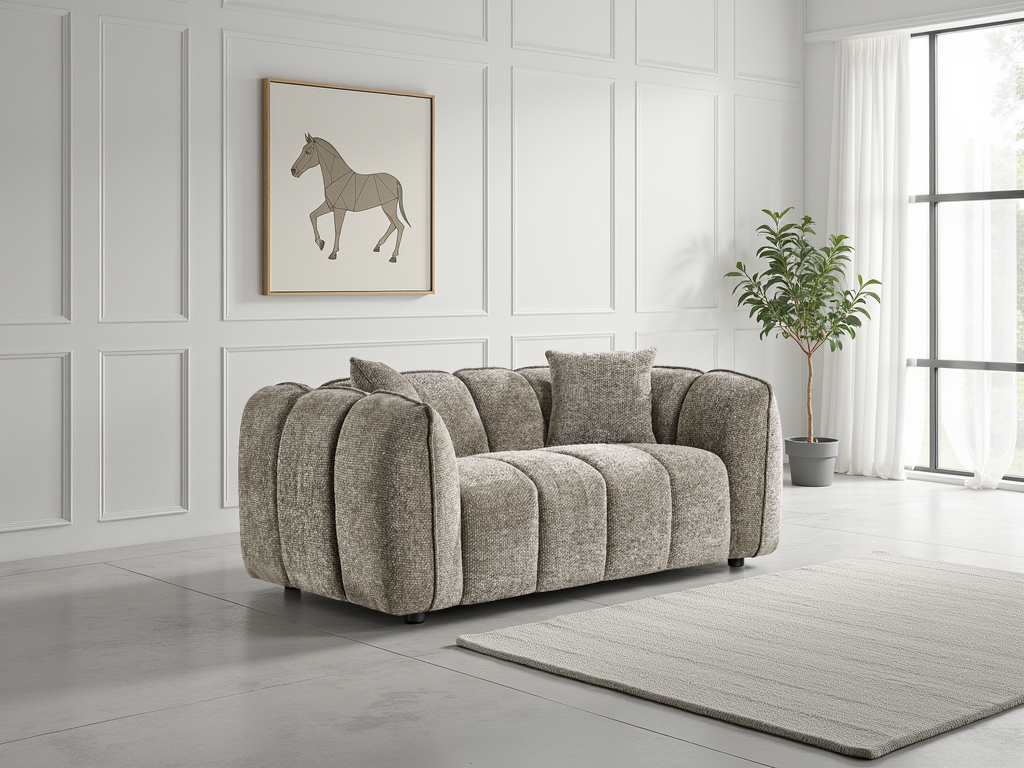 Venice Sofa Mocha 2 Seater