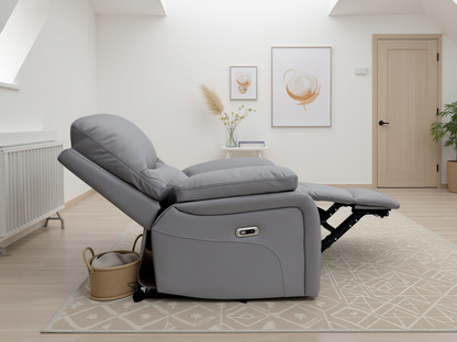 Orla Electric Recliner Sofa Grey 3+2+1 Set
