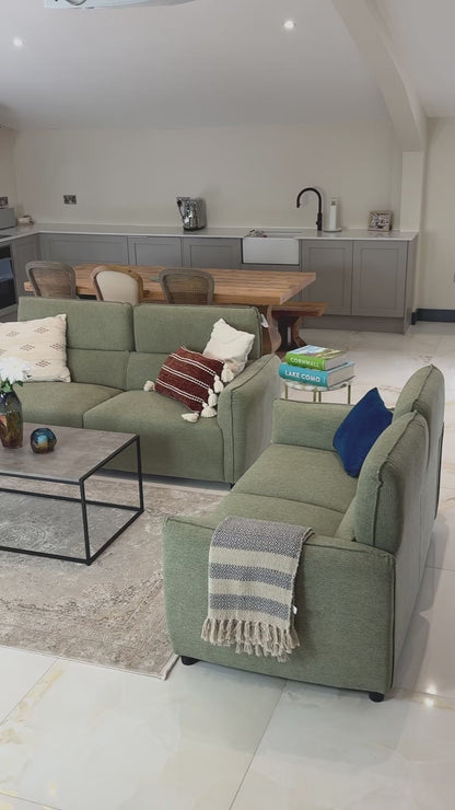 Ascot Sofa Green Armchair