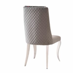 Vegas Cream Gold Dining Chair - ASR Interiors