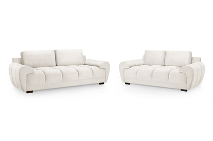 Azzuro Sofa Cream 3+2 Set