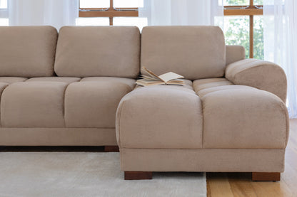 Azzuro Sofabed Mocha Universal Corner
