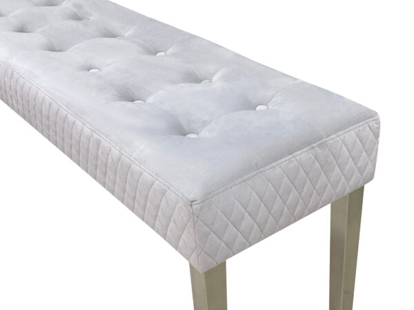 Majestic Bench Silver - ASR Interiors