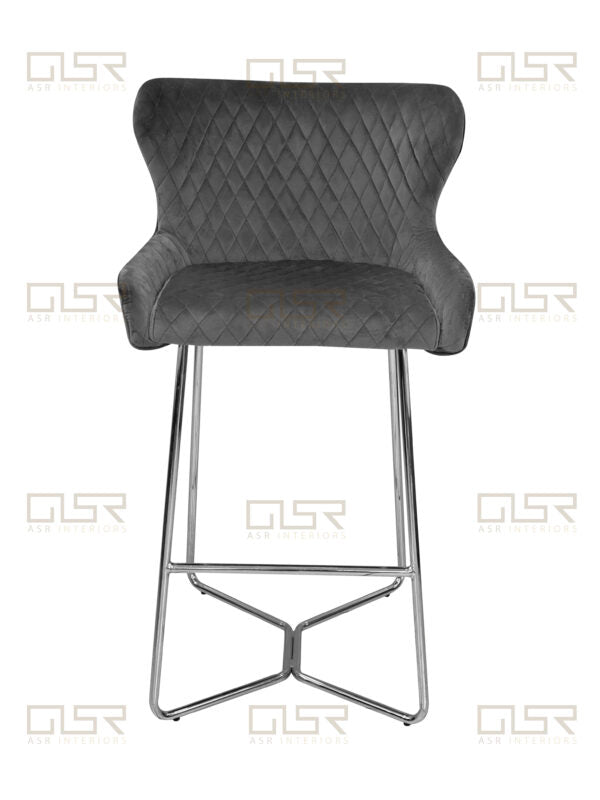 Osaka Grey Bar Stool - ASR Interiors