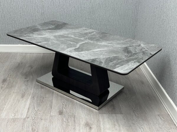 Zermatt CoffeeTable (Grey Ceramic) - ASR Interiors