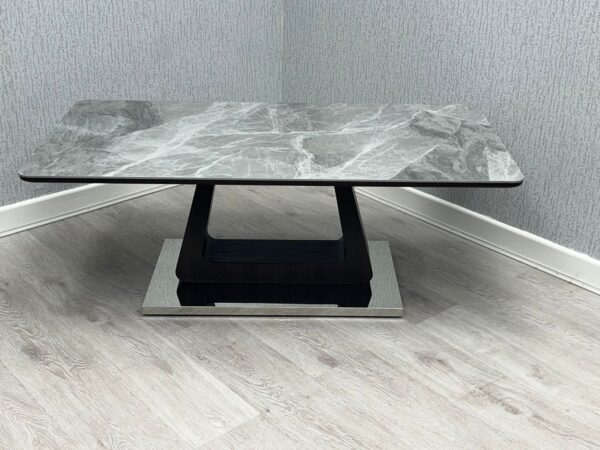 Zermatt CoffeeTable (Grey Ceramic) - ASR Interiors