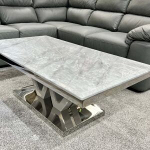 Windsor Grey & Silver Dining Chair - ASR Interiors