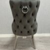 Victoria Black Ring Knocker Chair - ASR Interiors