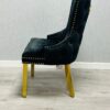 Victoria Black Ring Knocker Chair - ASR Interiors