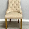 Majestic Mink Gold Lion Knocker Chair - ASR Interiors