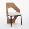 Vienna Black & Gold Dining Chair - ASR Interiors