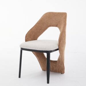 Vienna Grey & Silver Dining Chair - ASR Interiors