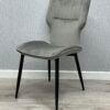 Windsor Black Velvet Chair - ASR Interiors