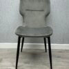 Windsor Grey Velvet Chair - ASR Interiors