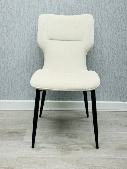Windsor Mink Velvet Chair - ASR Interiors