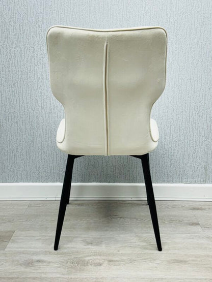 Windsor Mink Velvet Chair - ASR Interiors