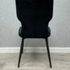 Windsor Black Velvet Chair - ASR Interiors
