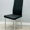 California Black PU Dining Chair - ASR Interiors