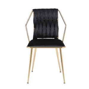 Zermatt Dining Chair (Grey PU with Grey Fabric) - ASR Interiors