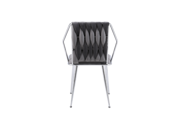 Daisy Grey Silver Dining Chair - ASR Interiors
