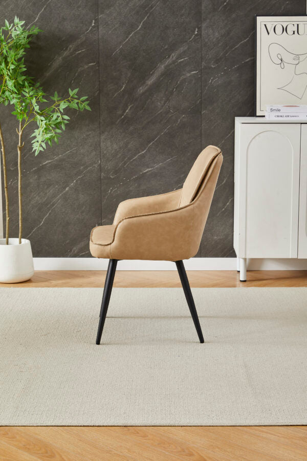 Palermo Beige Dining Chair - ASR Interiors