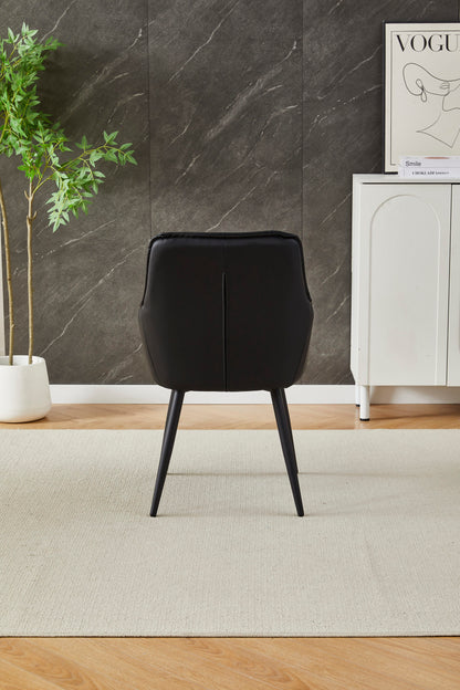 Palermo Black Dining Chair - ASR Interiors