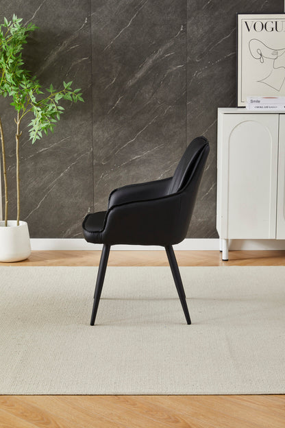Palermo Black Dining Chair - ASR Interiors