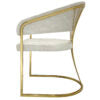 Porado Cream Dining Chair - ASR Interiors
