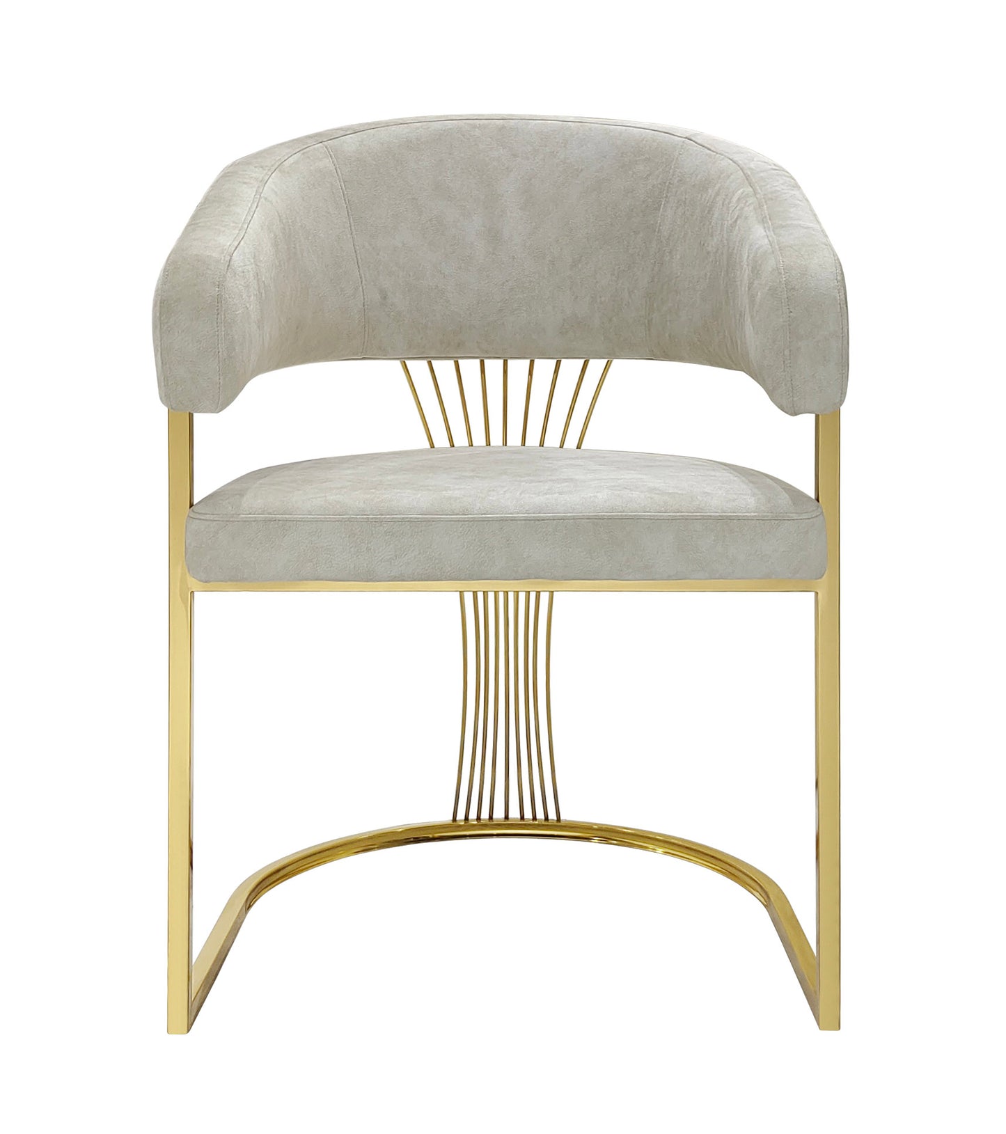 Porado Cream Dining Chair - ASR Interiors
