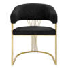 Porado Black Dining Chair - ASR Interiors