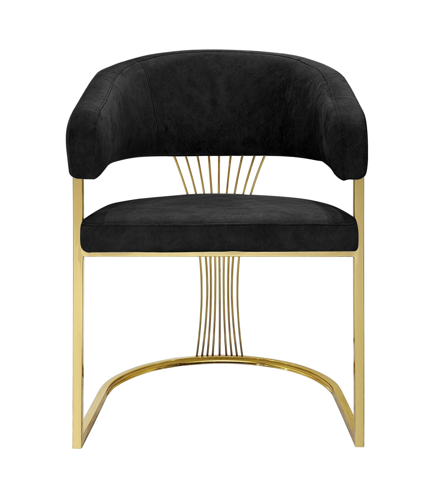 Porado Black Dining Chair - ASR Interiors