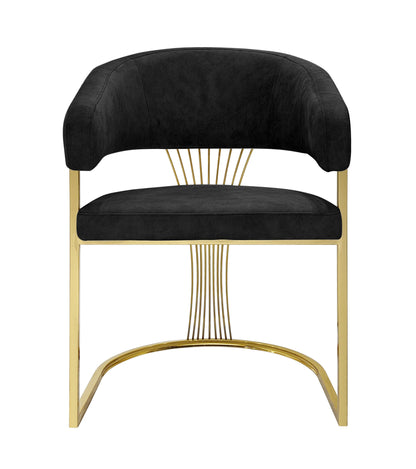Porado Black Dining Chair - ASR Interiors