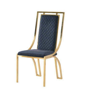 Windsor Black Velvet Chair - ASR Interiors