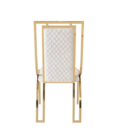 Windsor Grey & Silver Dining Chair - ASR Interiors