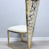 Vienna Grey & Silver Dining Chair - ASR Interiors