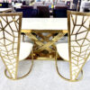 Vienna Cream & Gold Dining Chair - ASR Interiors