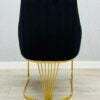Lasco Black & Gold Dining Chair - ASR Interiors