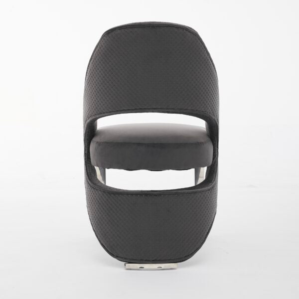 Santorini Grey Silver Dining Chair - ASR Interiors