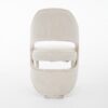 Santorini Cream Silver Dining Chair - ASR Interiors