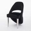 Santorini Black Silver Dining Chair - ASR Interiors