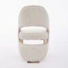 Santorini Cream Gold Dining Chair - ASR Interiors