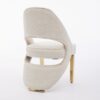 Santorini Cream Gold Dining Chair - ASR Interiors