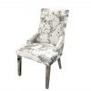 Majestic Premium Crushed Velvet Silver Dining Chair - ASR Interiors