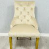 Majestic Mink Gold Ring Knocker Chair - ASR Interiors